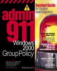 Admin911 Windows 2000 Group Policy [Click for larger image]