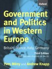 Government and Politics in Western Europe : Britain, France, Italy, Germany [Click for larger image]