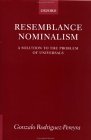 Resemblance Nominalism : A Solution to the Problem of Universals [Click for larger image]