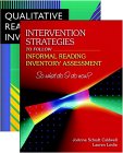 Qualitative Reading Inventory 3 : Intervention strategies [Click for larger image]