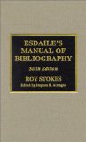 Esdaile's Manual of Bibliography [Click for larger image]