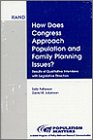 How Does Congress Approach Population and Family Planning Issues? : Results of Qualitative Interviews With Legislative Directors [Click for larger image]