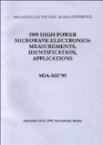 1999 High Power Microwave Electronics : Measurements, Identifications, Applications, 1999 Conference [Click for larger image]
