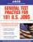 Arco General Test Practice for 101 U.S. Jobs cover