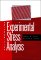 Experimental Stress Analysis cover
