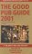 The Good Pub Guide 2001 cover