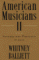 American Musicians II : 71 Portraits in Jazz cover
