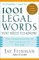 1001 Legal Words You Need to Know cover