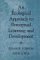 An Ecological Approach to Perceptual Learning and Development cover