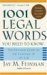 1001 Legal Words You Need To Know cover