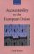 Accountability in the European Union cover