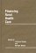 Financing Rural Health Care cover