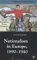 Nationalism in Europe, 1890-1940 cover