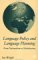 Language Policy and Language Planning : From Nationalism to Globalisation cover