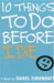 10 Things to Do Before I Die cover