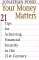 Your Money Matters : 21 Tips to Achieve Financial Security in the 21st Century cover
