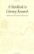 A Handbook to Literary Research cover