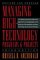 Managing High-Technology Programs and Projects cover