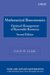 Mathematical Bioeconomics : The Optimal Management of Renewable Resources cover
