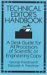 Technical Editor's Handbook : A Desk Guide for All Processors of Scientific or Engineering Copy cover