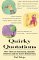 Quirky Quotations : More Than 500 Fascinating, Quotable Comments and the Stories Behind Them cover