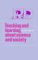 Teaching and Learning About Science and Society cover