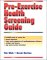 Pre-Exercise Heatlh Screening Guide cover