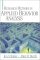 Research Methods in Applied Behavior Analysis cover