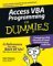 Access Vba Programming for Dummies cover