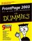 Frontpage 2003 All-in-One Desk Reference For Dummies cover