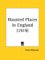 Haunted Places in England, 1919 cover
