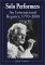 Solo Performers : An International Registry, 1770-2000 cover
