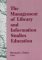 The Management of Library and Information Studies Education cover