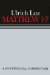 Matthew 1-7 : A Continental Commentary cover