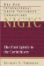 The First Epistle to the Corinthians : A Commentary on the Greek Text cover