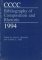 Cccc Bibliography of Composition and Rhetoric 1994 cover