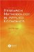 Research Methodology in Applied Economics : Organizing, Planning, and Conducting Economic Research cover