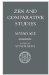 Zen and Comparative Studies : Part Two of a Two-Volume Sequel to Zen and Western Thought cover