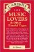 Careers for Music Lovers & Other Tuneful Types cover