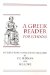 Greek Reader for Schools cover