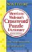 Merriam-Webster's Crossword Puzzle Dictionary cover