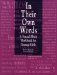 In Their Own Words : A Sexual Abuse Workbook for Teenage Girls cover