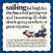 Sailing cover