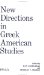 New Directions in Greek American Studies cover
