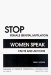Stop Female Genital Mutilation : Women Speak, Facts Adn Actions cover