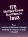 175 Multiple-Choice Questions in Java cover
