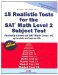 15 Realistic Tests for the SAT Math Level 2 Subject Test cover