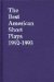 The Best American Short Plays 1992-1993 cover