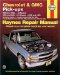 Chevrolet and Gmc Pick-Ups Automotive Repair Manual : 1988-2000 cover