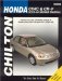 Chilton's Honda Civic and Crv, 2001-2005 : Repair Manual  Covers all U.S. and Canadian models of Honda Civic and CR-V cover